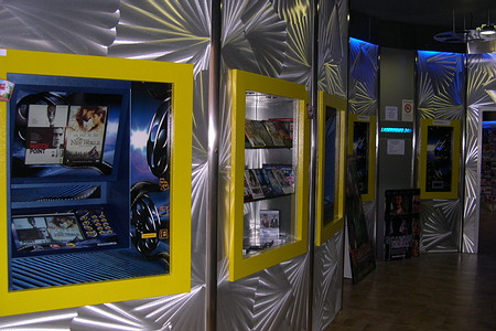 allestimento per negozio automatizzato